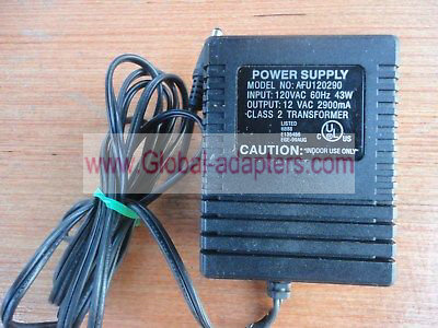 New AULT Power Supply AFU120290 12VAC 2900mA Class 2 Power supply ac adaptor